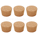 Cork Stopper, Bottle Tampions, Tan, 43~51x30mm(AJEW-WH0596-650A)