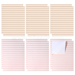 4Bags 2 Colors PVC Self-Adhesive Wallpaper for Dollhouse, Rectangle, Mixed Color, 295x208x0.3mm, 2bags/color(DIY-PH0036-71)