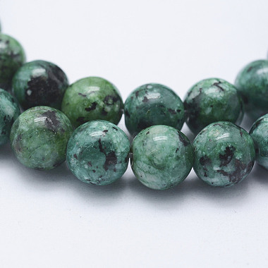 Natural Larvikite Beads Strands(G-E443-A15)-3