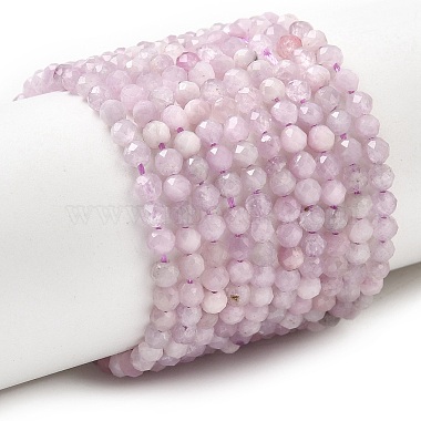 Natural Kunzite Beads Strands(X-G-G343-B04-3mm)-2