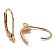 Brass Leverback Earring Findings(X-KK-F824-007G)-3