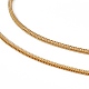 201 Stainless Steel Wheat Chain Necklace for Men Women(NJEW-P268-A34-2X5)-2