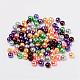 Halloween Mix Pearlized Glass Pearl Beads(HY-X006-6mm-07)-2