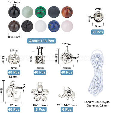 DIY Bracelet Necklace Making Kit(DIY-NB0009-04)-2