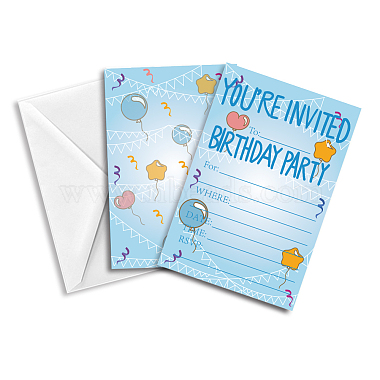 SUPERDANT Invitation Cards(DIY-SD0001-05A)-2