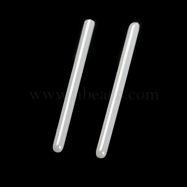 Hypoallergenic Bioceramics Zirconia Ceramic Straight Bar Stud Earrings(AJEW-Z014-05D)-2