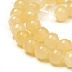 Natural Topaz Jade Beads Strands(G-G829-04-6mm)-3