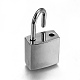 Rectangle Alloy Padlock Mini Lock with Key(PALLOY-H191-02P)-3