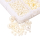 5 tailles de perles acryliques imitées(OACR-YW0001-28)-2