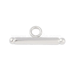 Non-Tarnish 304 Stainless Steel Toggle Clasps, Bar, Stainless Steel Color, 15x5x2mm, Hole: 2mm(STAS-L022-426P)