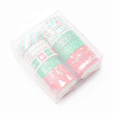 クリスマスのテーマDIYスクラップブック装飾粘着テープ(DIY-CJC0001-12)-6