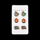 Thanksgiving Stud Earrings Set(EJEW-U016-01P-04)-1