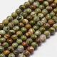 Natural Rhyolite Jasper Beads Strands(G-N0183-01-3mm)-1