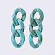 Acrylic Curb Chain Ear Studs(EJEW-JE03126-M)-2