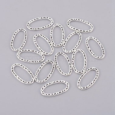 Antique Silver Oval Alloy Links