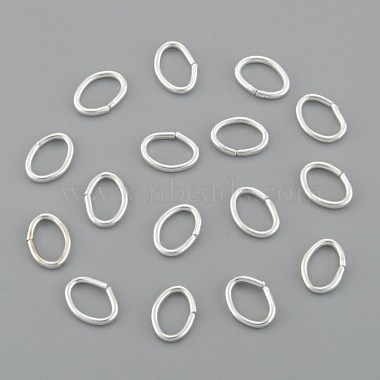 Silver Oval Iron Open Jump Rings