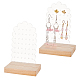 Transparent Acrylic Earring Diaplay Stands(EDIS-WH0029-80D)-1