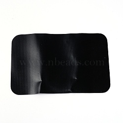 PVC Fiber Net, Ship Repairing Subsidies, Rectangle, Black, 202x132x0.6mm(FIND-WH0072-16A)