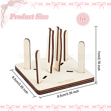 Wood Wood Bow Maker Templates(DIY-WH0028-79)-2