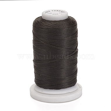 1mm Coffee Waxed Polyester Cord Thread & Cord