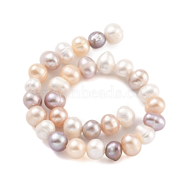 Natural Cultured Freshwater Pearl Beads Strands(PEAR-C003-13E)-3