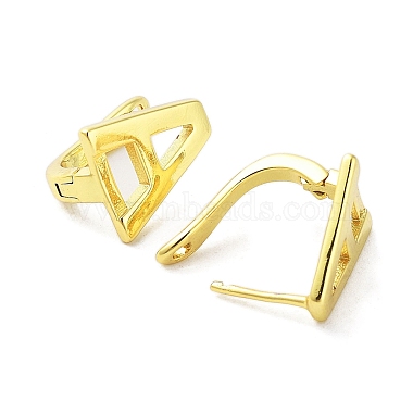Brass Letter Stud Earrings for Women(EJEW-A038-01A-G)-2