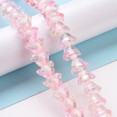 Transparent Glass Beads Strands(LAMP-H061-01D-04)-2