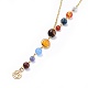 Universe Galaxy The Nine Planets Guardian Star Stone Necklaces(NJEW-JN02413-04)-2