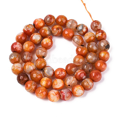 Dyed & Heated Natural Fire Crackle Agate Beads Strands(G-N359-01A-06)-3