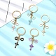 Alloy Enamel Keychain(KEYC-YW00165-01)-4