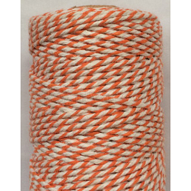 2mm Dark Orange Cotton Thread & Cord