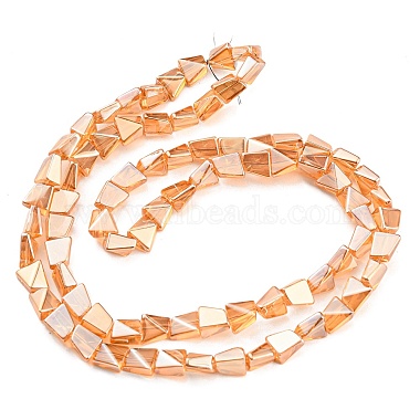 Pearl Luster Plated Electroplate Transparent Glass Beads Strands(EGLA-G037-06A-PL01)-2