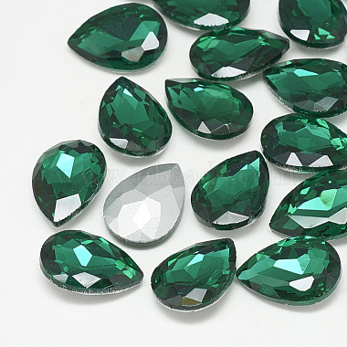 25mm Drop Glass Rhinestone Cabochons