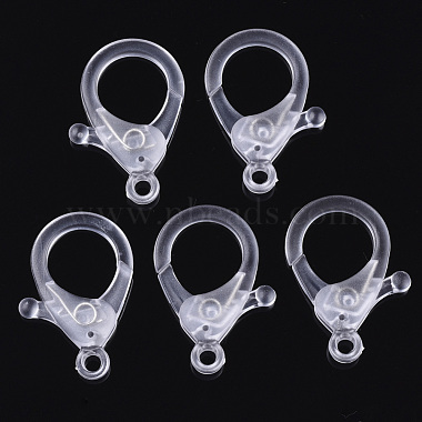 Clear Others Plastic Lobster Claw Clasps