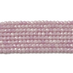 Synthetic Luminous Stone Beads Strands, Faceted, Barrel, Glow in the Dark, Rosy Brown, 4x3.5mm, Hole: 0.7mm, about 102pcs/strand, 14.37 inch(36.5cm)(G-C086-01B-05)