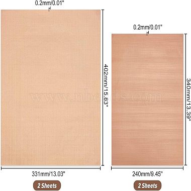 4Sheets 2 Style PTFE Barbecue Pad(AJEW-FH0002-32)-3