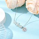 Natural White Moonstone Chip & Constellation Pendant Necklaces(NJEW-JN05084-04)-2