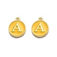 Golden Plated Alloy Enamel Charms(ENAM-Q437-13A)-1