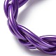 Plastic Cord Braided Stretch Bracelets(BJEW-R313-01B)-2