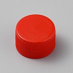 Plastic Bottle Caps, Screw-on Bottle Lids, Column, Red, 29.5x17mm, Inner Diameter: 28.5mm(KY-WH0004-39)