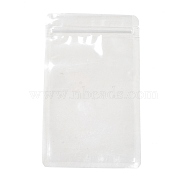 Food grade Transparent PET Plastic Zip Lock Bags, Resealable Bags, Rectangle, Clear, 20x12x0.016cm, Unilateral Thickness: 3.1 Mil(0.08mm)(OPP-I004-01C)