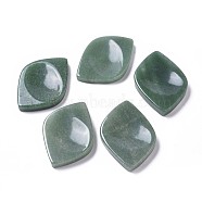 Natural Green Aventurine Massager, Worry Stone for Anxiety Therapy, Leaf, 58x42x7~8mm(DJEW-F008-B02)