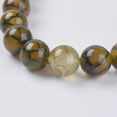 Natural Dragon Veins Agate Beads Strands(G-G515-10mm-02B)-3