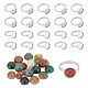 DIY Gemstone Finger Ring Making Kit(DIY-AR0003-04)-1