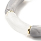 Bracelets extensibles en perles de tube acrylique(BJEW-JB07762-04)-5