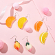 SUPERFINDING DIY 24 Pairs Fruits Themed Earring Making Kits(DIY-FH0002-08)-5