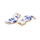 Rack Plating Alloy Enamel Pendants(ENAM-K050-03H)-2