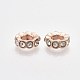 Rose Gold Plated Alloy European Beads(MPDL-S067-25)-1