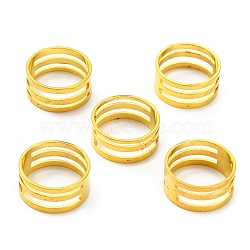 Brass Rings, Assistant Tool, for Buckling, Open and Close Jump Rings, Golden, 17mm(KK-O003-01G)