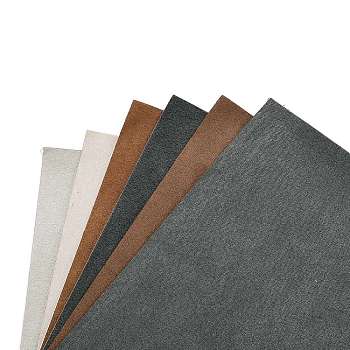 Self-adhesive Velet Cloth Fabric, DIY Crafts, Rectangle, Mixed Color, 30x20x0.03cm